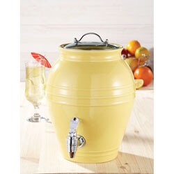 American Atelier Honey Pot Lemon Zest 203-Oz Beverage Dispenser by Jay Import Co., Inc.