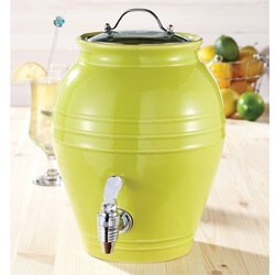 American Atelier Honey Pot Lime Twist 203-Oz Beverage Dispenser by Jay Import Co., Inc.