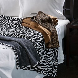 Havana Reversible Animal Cotton Full/ Queen-size Blanket