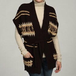 525 America Women's Navajo Tied Cardigan