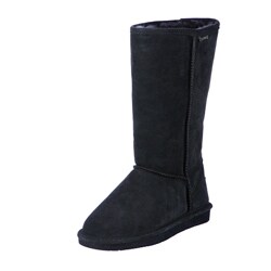 Bearpaw Women's 'Emma' Charcoal 10" Leather Boots
