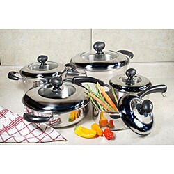 10-piece Stainless Steel Cookware Set 10-piece Stainless Steel Cookware Set