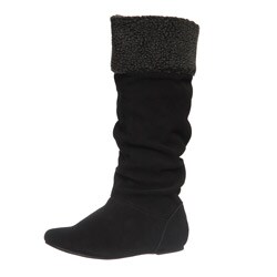 Sam & Libby Women's 'Pristine' Suede Slouch Boots