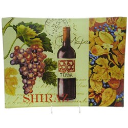 Certified International Wine Tour Rectangular Platter