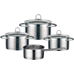 Elo Profi Classic Collection 7-piece 18/10 Stainless Steel Cookware Set Elo Profi Classic Collection 7-piece 18/10 Stainless Steel Cookware Set