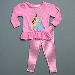 Disney Toddler Girl's 'Princess' 2-piece Legging and Tunic Set