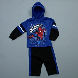Spiderman Toddler Boy's 2-piece Hoodie and Pants Set