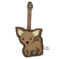 FouFou Dog Chihuahua Luggage Tag