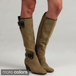 Aerosoles Women's 'Wonderling' Black Wedge Boots
