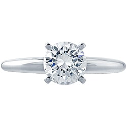 14k Gold 1/2 to 2ct TDW Clarity-enhanced Diamond Engagement Ring (G-H, SI2-SI3)