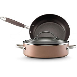 Anolon Advanced Bronze Collection 3-piece Cookware Set