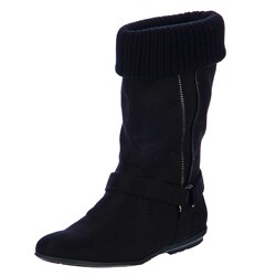 Unlisted by Kenneth Cole Women's 'Snowball' Black Boots