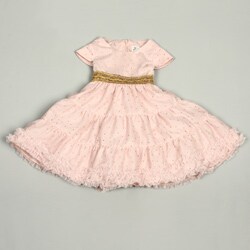 Sugar Plum Toddler Girl's Pink Glitter Dress