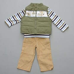 Baby Togs Infant Boy's 3-piece Vest Set