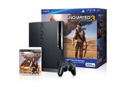 PS3- 320gb Uncharted 3: Drake's Deception Bundle