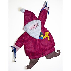 Hanging Felt Santa Claus with Pocket