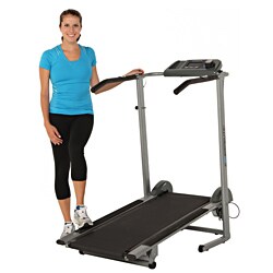 Exerpeutic 480 Extended Capacity Magnetic Manual Treadmill with Pulse