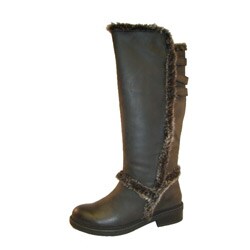 Bucco Women's Black 'Junette' Riding Boots