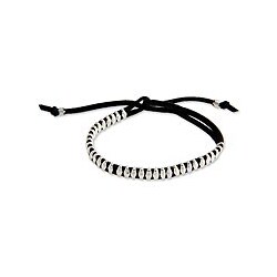 Sterling Silver 'Grains of Rice' Wrap Bracelet (Indonesia)