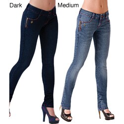 Ilusion Women's Flirt Mid-rise Skinny Jeans