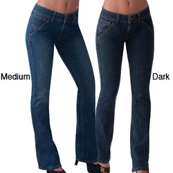 Ilusion Women's Mid-rise Straight-leg Jeans