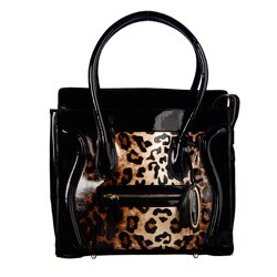 Chinese Laundry Leopard Tote Bag