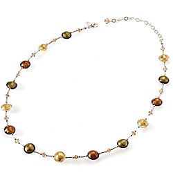LuckyClover Authentic Murano Glass 'Piccolo' Necklace