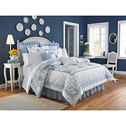 Laura Ashley Sophia King 3-Piece Duvet Set