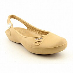 Crocs Women's New Gold 'Olivia' Slingback Flats