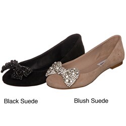 Steve Madden Women's 'Karisma' Jeweled Bow Flats