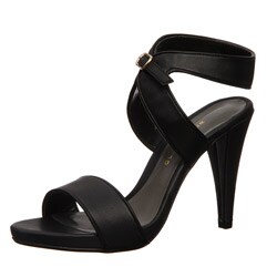 Ann Marino Women's 'Evans' Black Heels