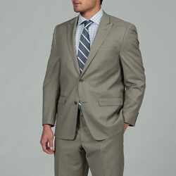 Joseph Abboud Men's Taupe 2-button Wool Suit
