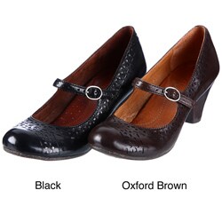 Naya Women's 'Castalia' Leather Mary Janes