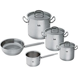 Fissler Pro Collection 8-piece Stainless Steel Cookware Set Fissler Pro Collection 8-piece Stainless Steel Cookware Set