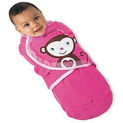 Summer Infant Monkey Love Small SwaddleMe Blanket