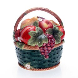 Certified International 'parisian Fruit' 3-D Cookie Jar by Certified International