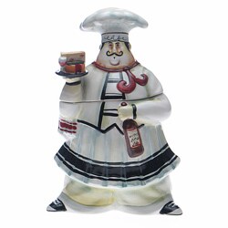 Certified International Chef De Cuisine Cookie Jar by Certified International
