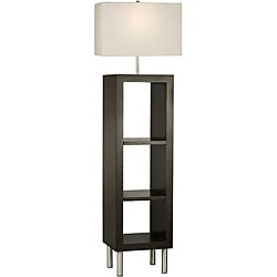 Nova Twin Etagere Shelving Lamp