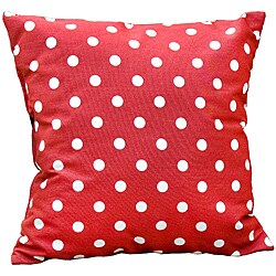 Red Dot Outdoor Accent Pillows (Set of Two)