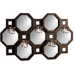 Studio Nova 23-inch Mirror with Tea Lights