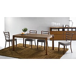 Gold Sparrow Stella Cocoa Finish 7-piece Dining Set