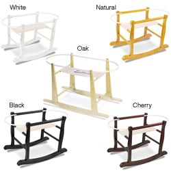 Jolly Jumper Wooden Rocking Basket Stand
