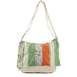 Cotton/ Hemp Messenger Bag (Nepal)