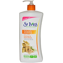 St. Ives Naturally Soothing Oatmeal & Shea Butter 21-ounce Body Lotion