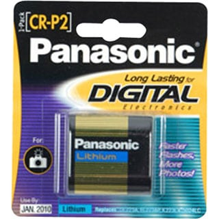 Panasonic CR-P2 Photo Lithium Battery Pack