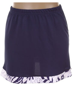 Tail Pull-On Skirt w/ Print Border, Size Extra Large only