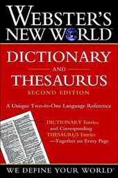 Webster's New World Dictionary and Thesaurus