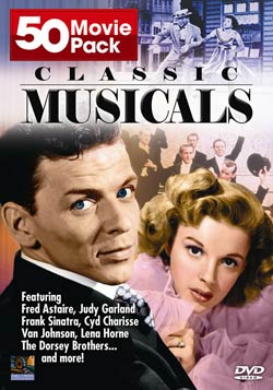 Classic Musicals 50 Movie Pack - 12 Disc Set (DVD)