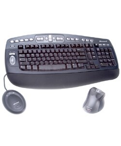 Microsoft Wireless Optical Keyboard & Mouse (Refurbished)