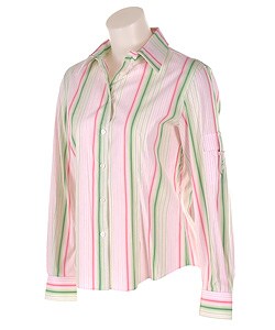 Starington Pink/Green Striped Shirt